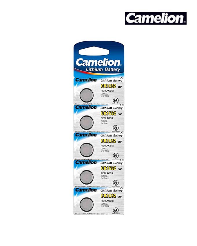 Camelion CR1632-BP5 3V Lithium Coin Cell Battery